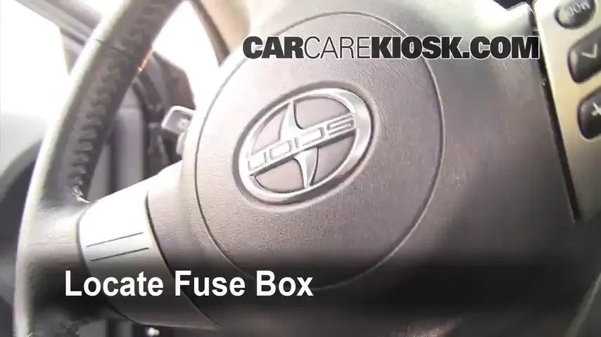 2009 Scion tC 2.4L 4 Cyl. Fuse (Interior) Check